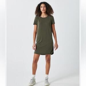 Minimum Larah Short Tshirt Dress -  Green - Small